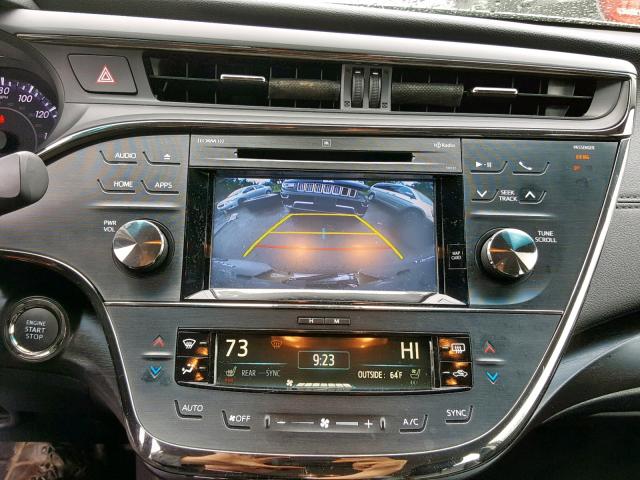 4T1BK1EBXHU243284 - 2017 TOYOTA AVALON XLE SILVER photo 9