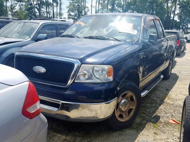 1FTPX12V87NA51610 - 2007 FORD F150 BLUE photo 2