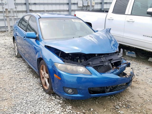 1YVHP84C575M50963 - 2007 MAZDA 6 I BLUE photo 1