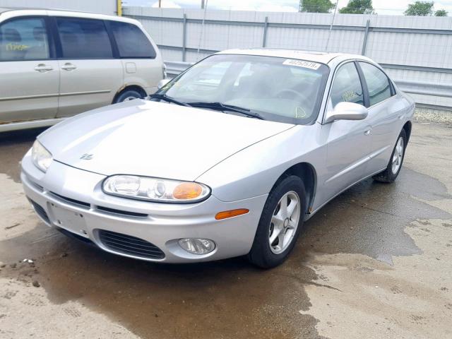 1G3GR62H014103374 - 2001 OLDSMOBILE AURORA SILVER photo 2