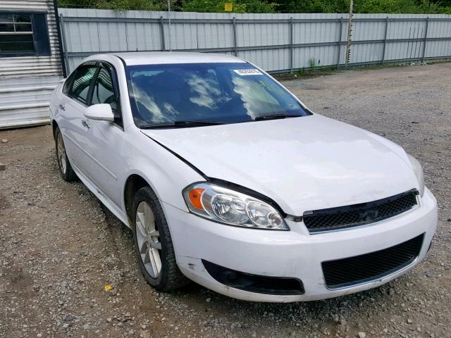 2G1WC5E36D1166124 - 2013 CHEVROLET IMPALA LTZ WHITE photo 1