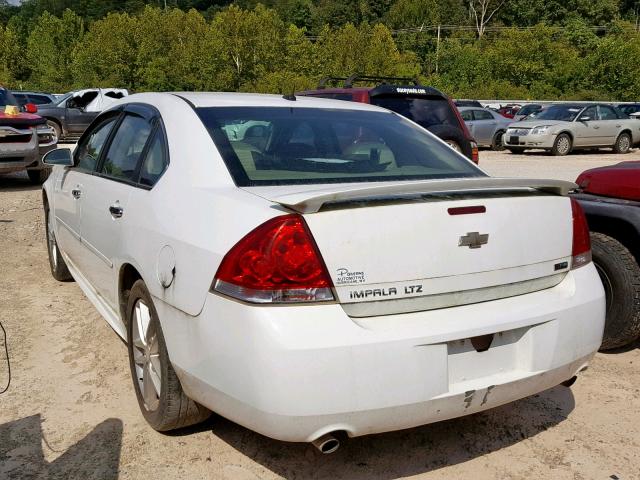 2G1WC5E36D1166124 - 2013 CHEVROLET IMPALA LTZ WHITE photo 3