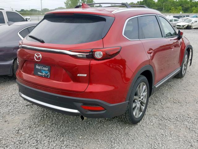 JM3TCBDY6K0321339 - 2019 MAZDA CX-9 GRAND RED photo 4