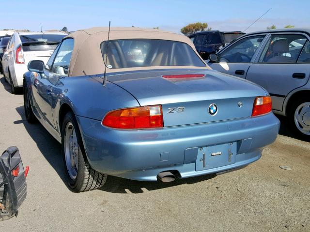 4USCH7333WLE09375 - 1998 BMW Z3 1.9 TAN photo 3