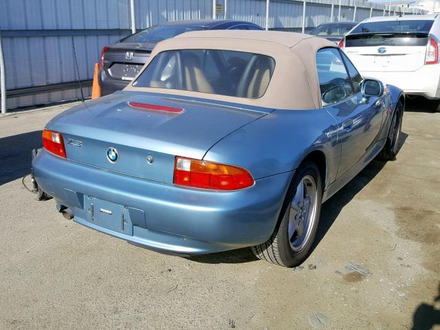 4USCH7333WLE09375 - 1998 BMW Z3 1.9 TAN photo 4