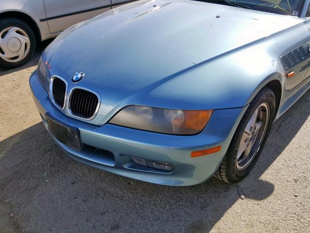4USCH7333WLE09375 - 1998 BMW Z3 1.9 TAN photo 9