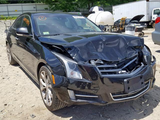 1G6AM5S35E0108041 - 2014 CADILLAC ATS PREMIU BLACK photo 1