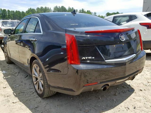 1G6AM5S35E0108041 - 2014 CADILLAC ATS PREMIU BLACK photo 3