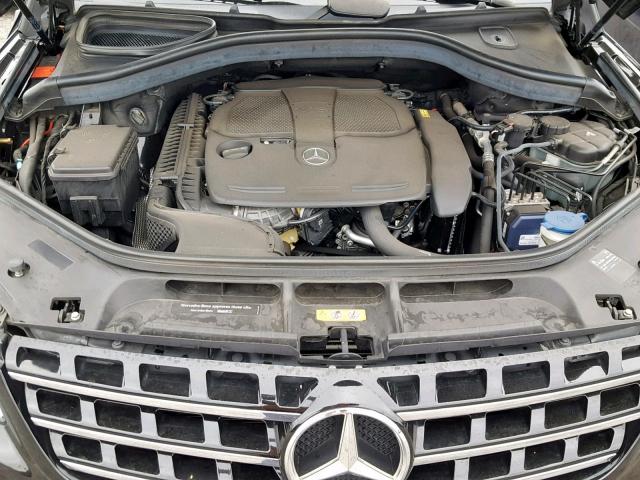 4JGDA5JB1EA383553 - 2014 MERCEDES-BENZ ML 350 BLACK photo 7