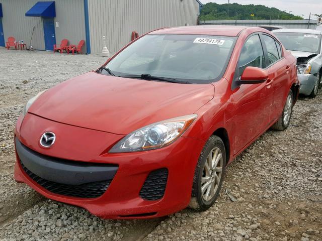 JM1BL1V75D1708868 - 2013 MAZDA 3 I RED photo 2