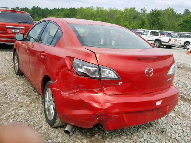 JM1BL1V75D1708868 - 2013 MAZDA 3 I RED photo 3