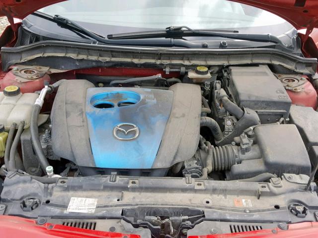 JM1BL1V75D1708868 - 2013 MAZDA 3 I RED photo 7