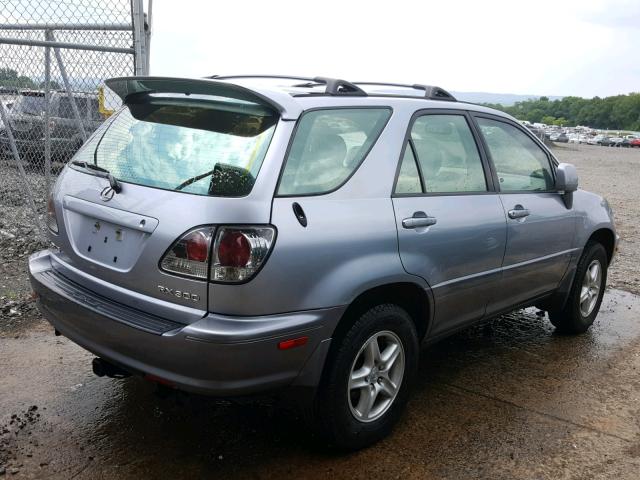 JTJHF10U810195581 - 2001 LEXUS RX 300 SILVER photo 4