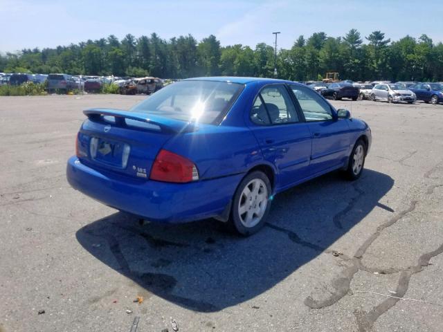 3N1CB51DX6L452395 - 2006 NISSAN SENTRA 1.8 BLUE photo 4