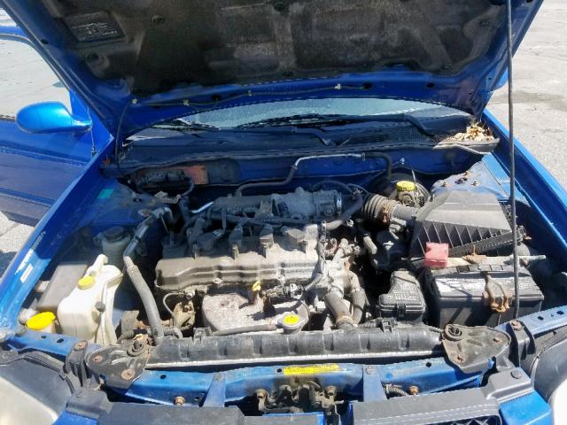 3N1CB51DX6L452395 - 2006 NISSAN SENTRA 1.8 BLUE photo 7