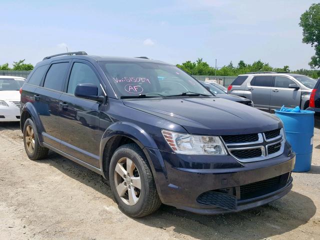 3D4PH1FG6BT515059 - 2011 DODGE JOURNEY MA BLUE photo 1