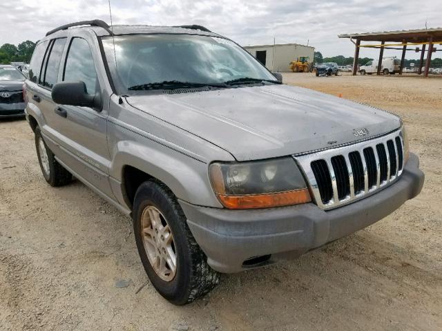 1J4GX48S42C159767 - 2002 JEEP GRAND CHER SILVER photo 1