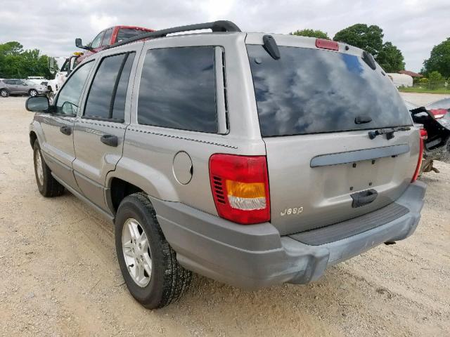 1J4GX48S42C159767 - 2002 JEEP GRAND CHER SILVER photo 3