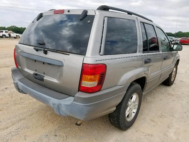 1J4GX48S42C159767 - 2002 JEEP GRAND CHER SILVER photo 4