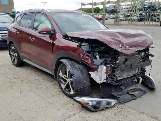 KM8J3CA23JU621221 - 2018 HYUNDAI TUCSON VAL MAROON photo 1