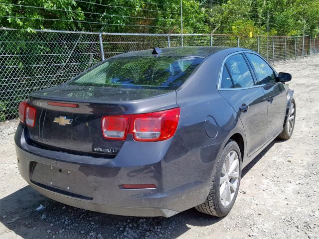 1G11G5SX6DF211870 - 2013 CHEVROLET MALIBU 3LT ნაცრისფერი ფოტო 4