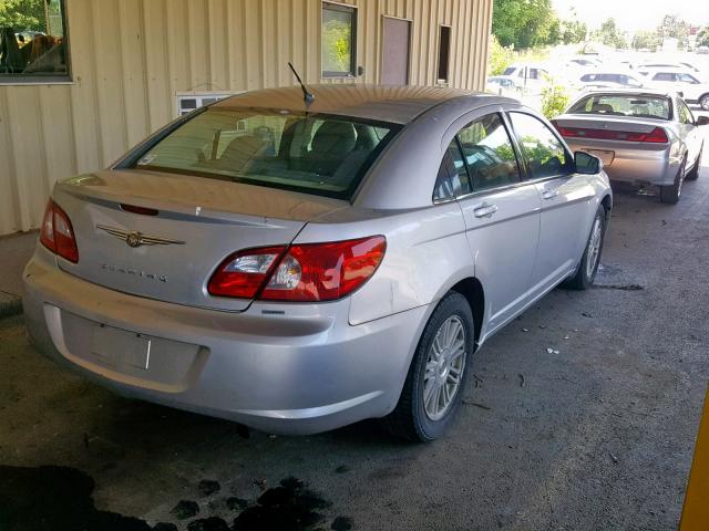 1C3LC56K77N680880 - 2007 CHRYSLER SEBRING TO SILVER photo 4