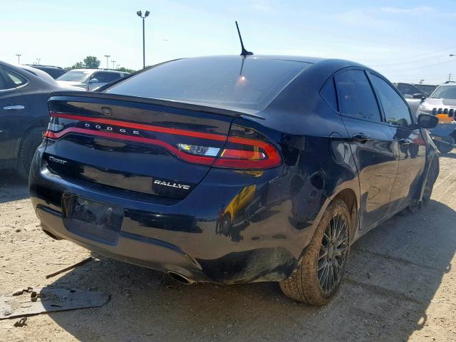 1C3CDFBAXDD289384 - 2013 DODGE DART SXT BLACK photo 4