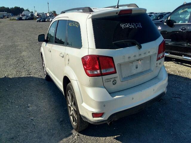 3C4PDDEG1CT266585 - 2012 DODGE JOURNEY R/ WHITE photo 3