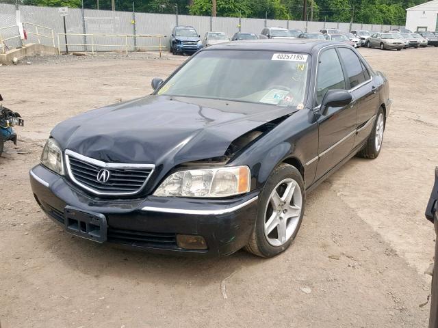 JH4KA9652XC006239 - 1999 ACURA 3.5RL BLACK photo 2