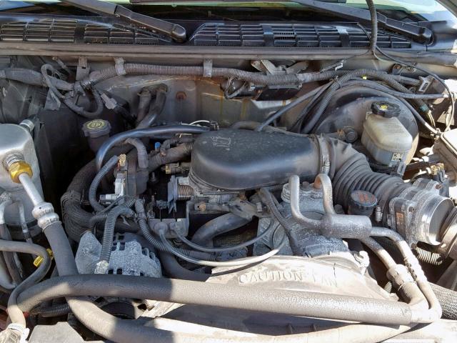 1GNDT13W0W2267321 - 1998 CHEVROLET BLAZER TAN photo 7