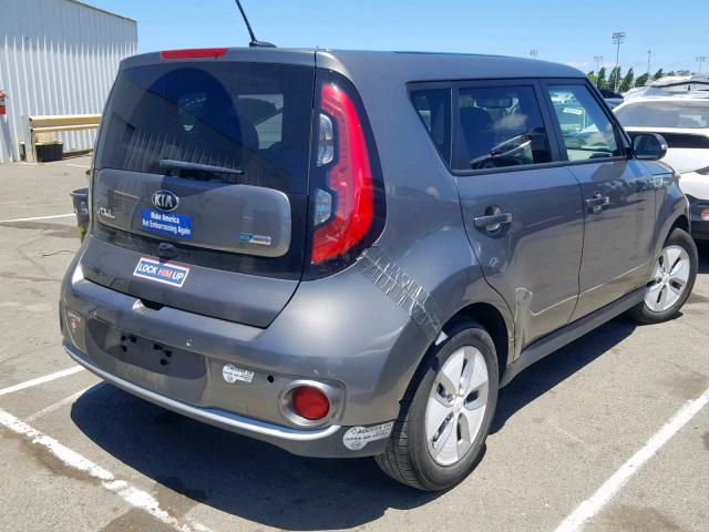 KNDJX3AE6G7012974 - 2016 KIA SOUL EV + GRAY photo 4