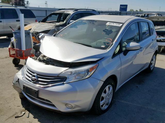 3N1CE2CP6GL366905 - 2016 NISSAN VERSA NOTE SILVER photo 2