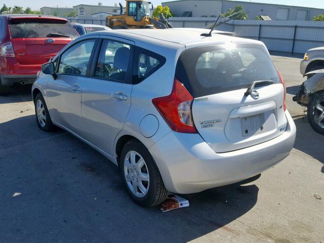 3N1CE2CP6GL366905 - 2016 NISSAN VERSA NOTE SILVER photo 3