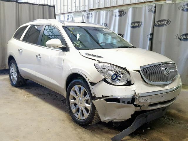 5GAKRDED0CJ376778 - 2012 BUICK ENCLAVE WHITE photo 1