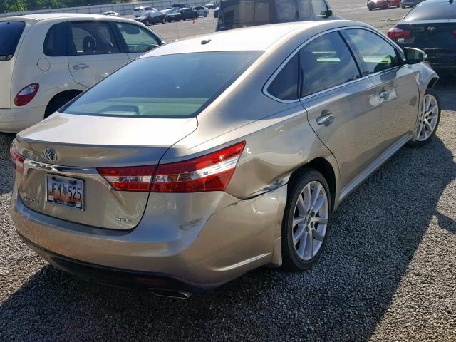 4T1BK1EB0DU036722 - 2013 TOYOTA AVALON BAS TAN photo 4