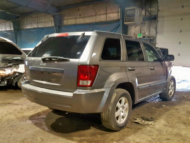 1J8GR48K58C182413 - 2008 JEEP GRAND CHER GRAY photo 4