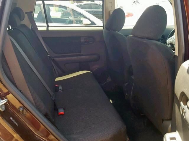 JTLZE4FE4A1103117 - 2010 TOYOTA SCION XB 勃艮第红 照片 6