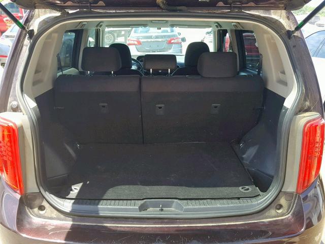 JTLZE4FE4A1103117 - 2010 TOYOTA SCION XB 勃艮第红 照片 9