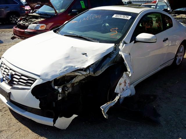 1N4BL24E38C136933 - 2008 NISSAN ALTIMA 3.5 WHITE photo 9