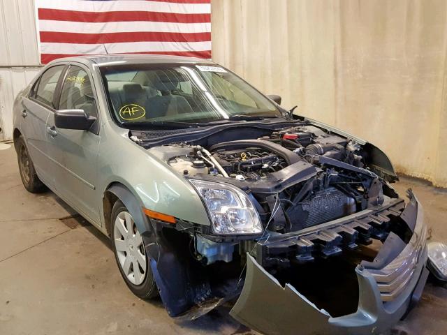 3FAHP06Z19R124737 - 2009 FORD FUSION S GREEN photo 1