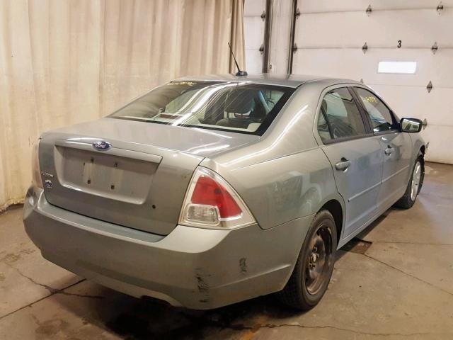 3FAHP06Z19R124737 - 2009 FORD FUSION S GREEN photo 4