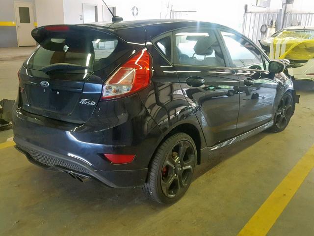 3FADP4GX3KM101188 - 2019 FORD FIESTA ST BLACK photo 4