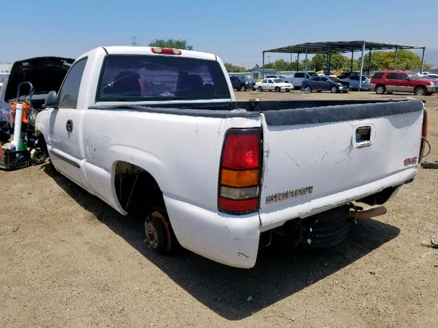 1GTEC14VX4Z176421 - 2004 GMC NEW SIERRA WHITE photo 3