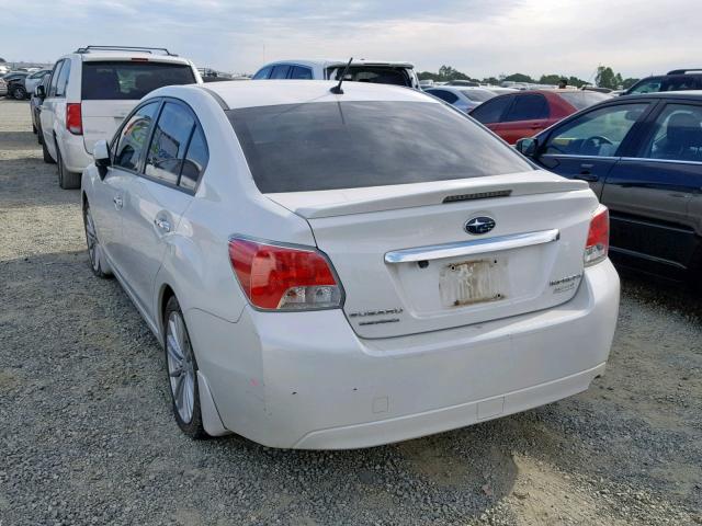 JF1GJAH61EH004843 - 2014 SUBARU IMPREZA LI WHITE photo 3