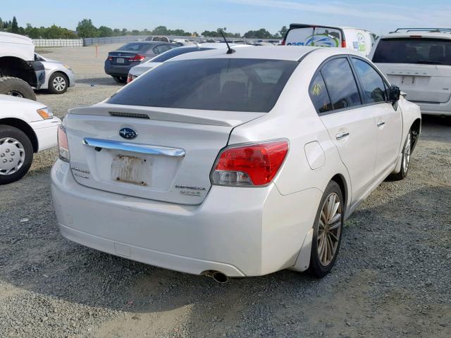 JF1GJAH61EH004843 - 2014 SUBARU IMPREZA LI WHITE photo 4