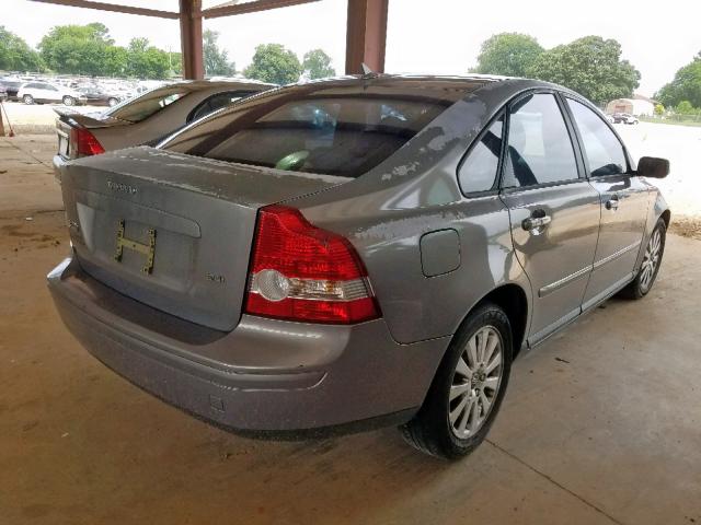 YV1MS382252068180 - 2005 VOLVO S40 2.4I SILVER photo 4