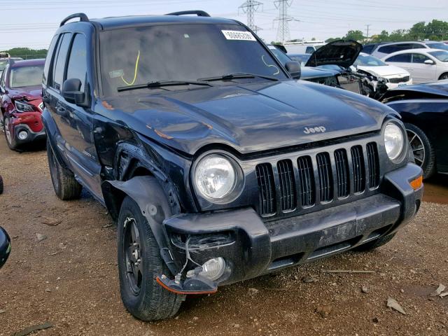 1J4GL58K72W346257 - 2002 JEEP LIBERTY LI BLACK photo 1