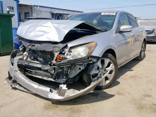 JHMCP26808C067188 - 2008 HONDA ACCORD EXL SILVER photo 2