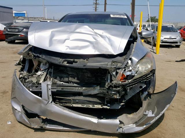 JHMCP26808C067188 - 2008 HONDA ACCORD EXL SILVER photo 9