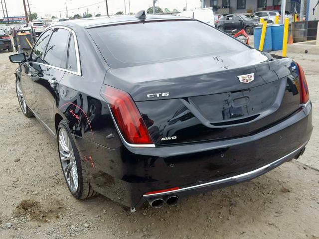 1G6KG5RS2JU134575 - 2018 CADILLAC CT6 PREMIU BLACK photo 3